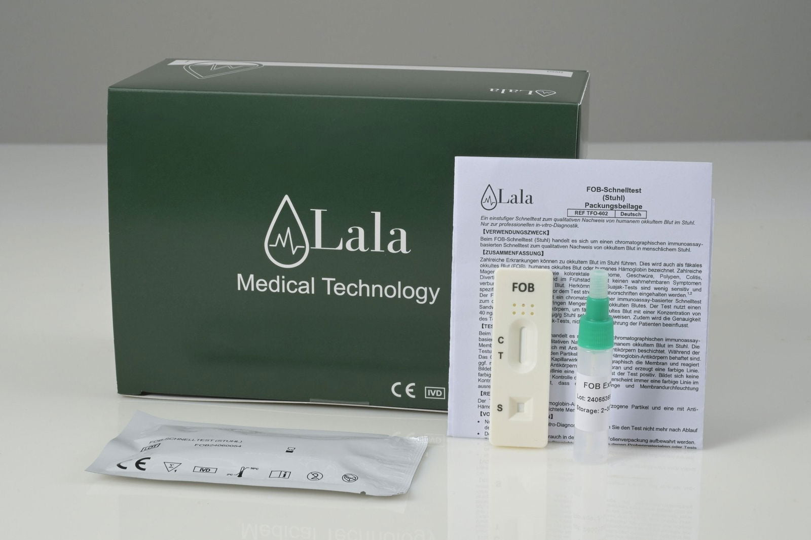 FOB-Schnelltests  (Stuhl) - Lala Medical Technology GmbH