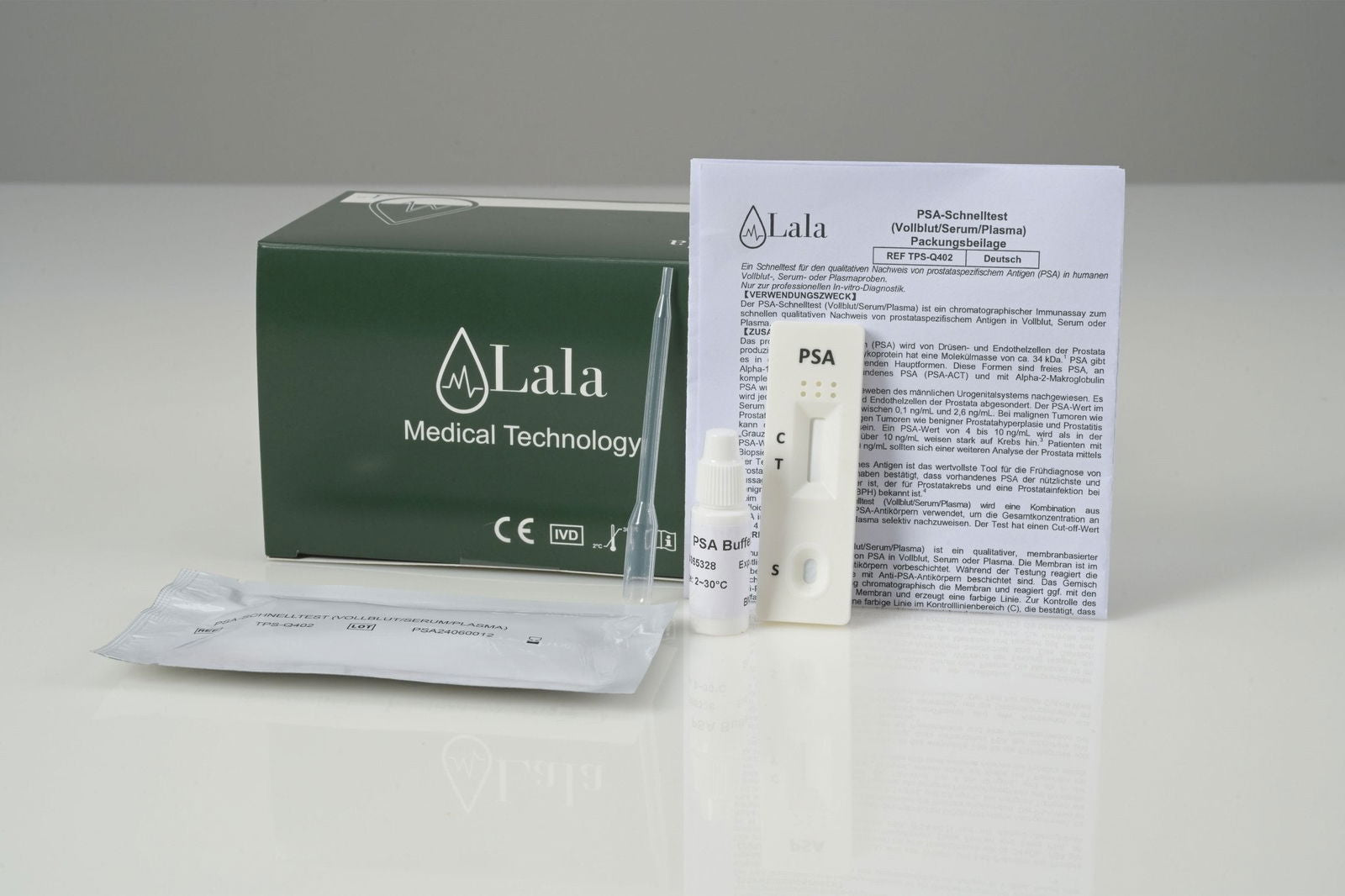 PSA-Schnelltests (Vollblut/Serum/Plasma) - Lala Medical Technology GmbH