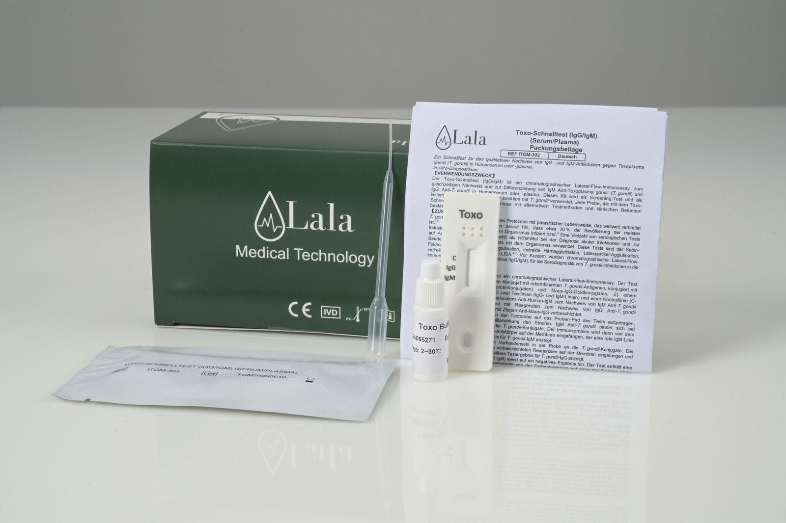 Toxo-Schnelltests (IgG/IgM) (Serum/Plasma) - Lala Medical Technology GmbH