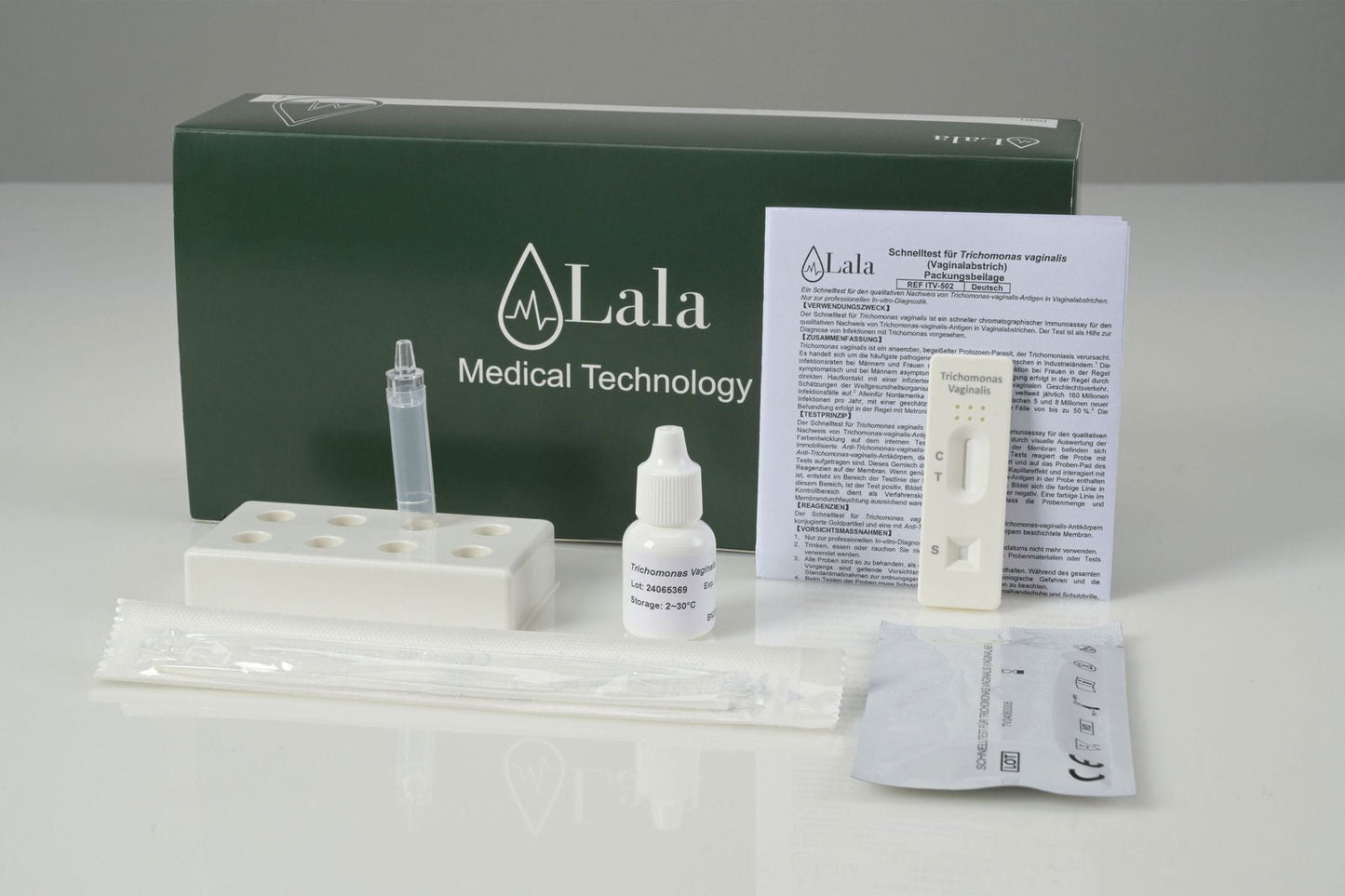 Trichomonas Vaginalis Schnelltestkassetten (Vaginalabstrich) - Lala Medical Technology GmbH