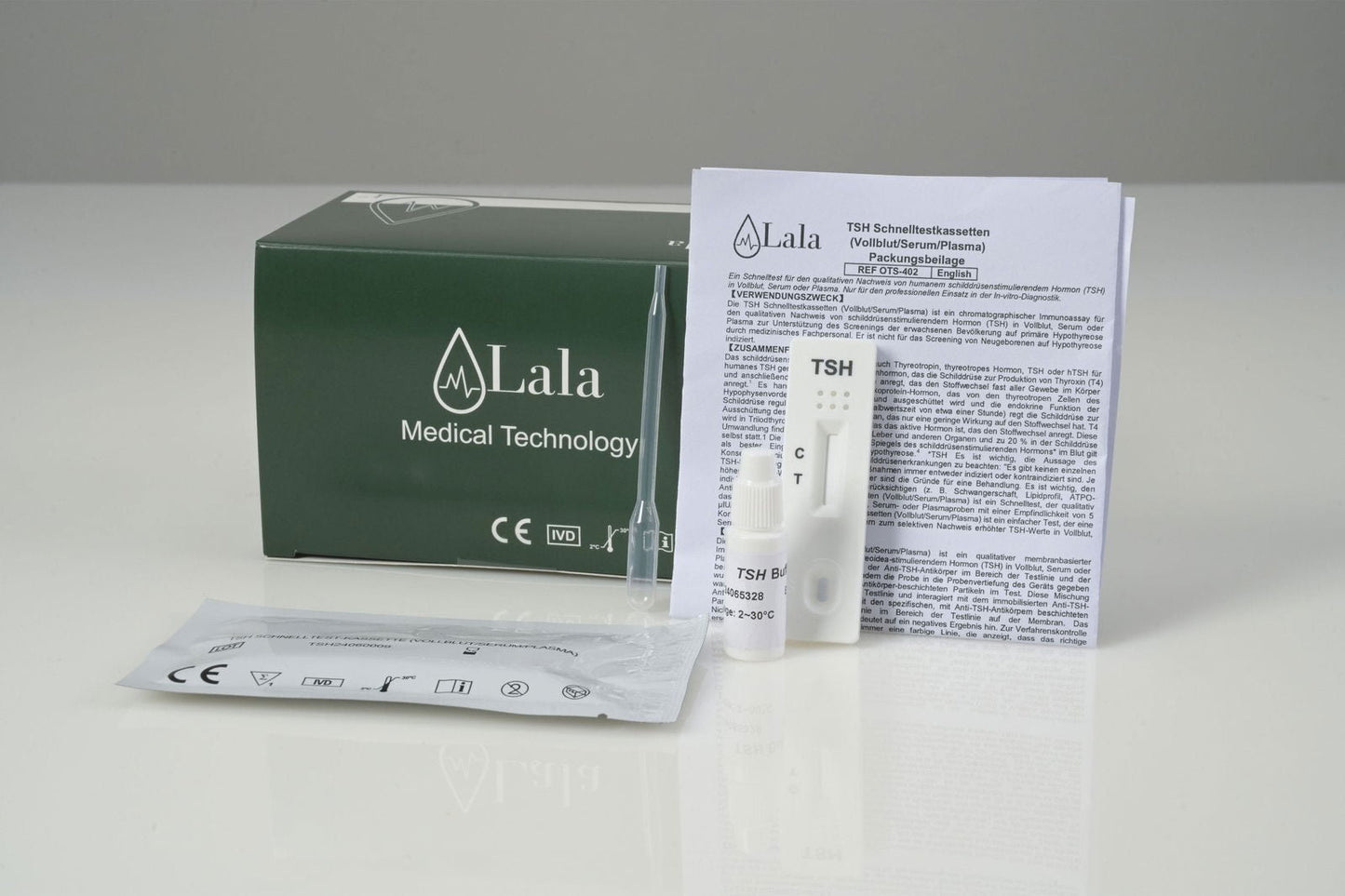 TSH Schnelltestkassetten (Vollblut/Serum/Plasma) - Lala Medical Technology GmbH